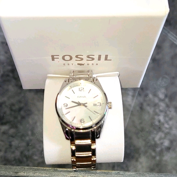 Fossil Jewelry - Fossil Watch with Date
